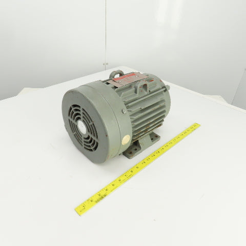 General Electric 5K184 0.75/0.38HP 2 Speed AC Motor 1745/865RPM 460V 184TZ Frame
