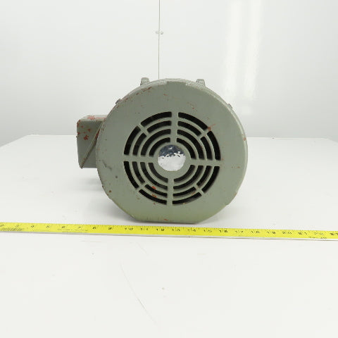 General Electric 5K184 0.75/0.38HP 2 Speed AC Motor 1745/865RPM 460V 184TZ Frame