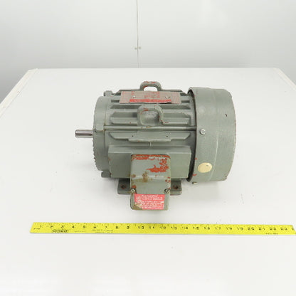 General Electric 5K184 0.75/0.38HP 2 Speed AC Motor 1745/865RPM 460V 184TZ Frame