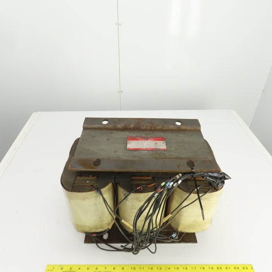 General Electric 9T22B5025 Transformer Pri 230/460V Delta Sec 460Y/266V 60HZ