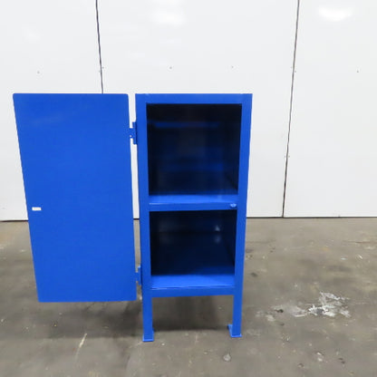 20" x 30" x 50" Steel Lockable Storage 2 Shelf Tool Cleaning Cabinet