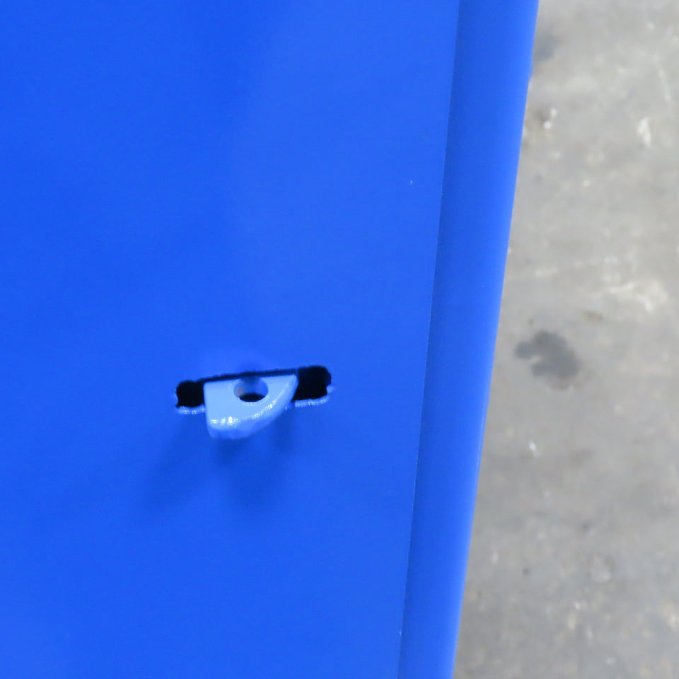 20" x 30" x 50" Steel Lockable Storage 2 Shelf Tool Cleaning Cabinet