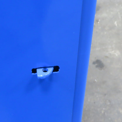 20" x 30" x 50" Steel Lockable Storage 2 Shelf Tool Cleaning Cabinet