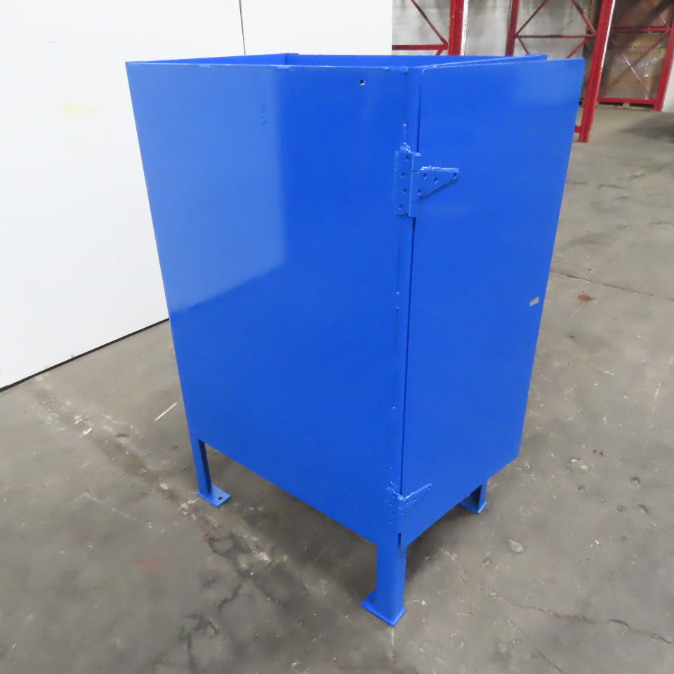 20" x 30" x 50" Steel Lockable Storage 2 Shelf Tool Cleaning Cabinet