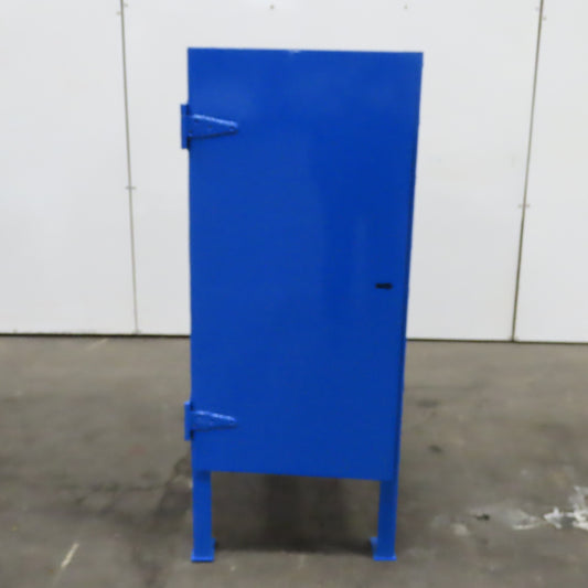 20" x 30" x 50" Steel Lockable Storage 2 Shelf Tool Cleaning Cabinet