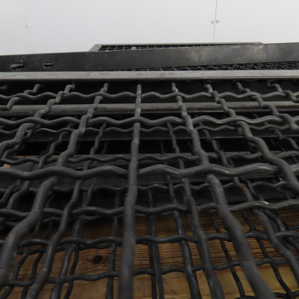 WireCrafters Woven-Wire Mesh Partition Guards 12" W Mixed Lengths Lot Of 11