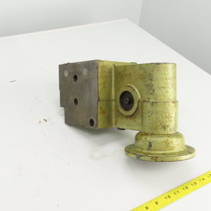 50:1 Ratio Right Hand Gear Reducer W/Chain Drive Sprockets Parts /Repair