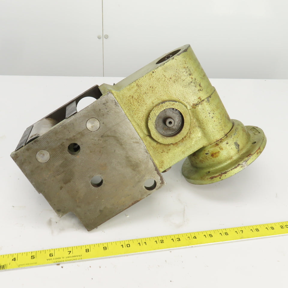 50:1 Ratio Right Hand Gear Reducer W/Chain Drive Sprockets Parts /Repair