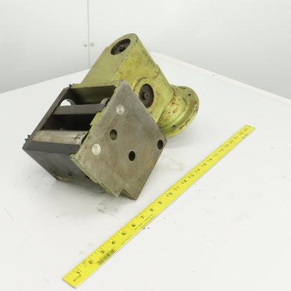 50:1 Ratio Right Hand Gear Reducer W/Chain Drive Sprockets Parts /Repair