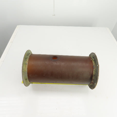 7" Flanged Shot Peen Sand Blast Abrasion Resistant Duct Connector 18-1/2"L