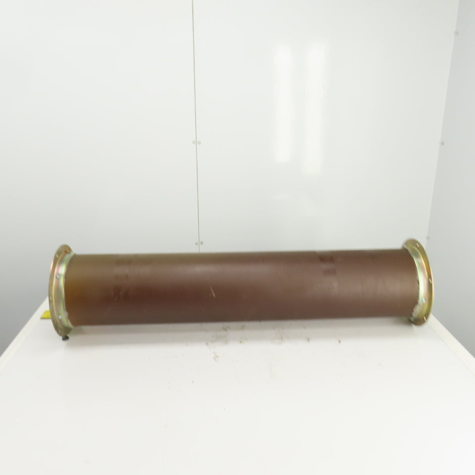 7" Flanged Shot Peen Sand Blast Abrasion Resistant Duct Connector 40-1/2"L