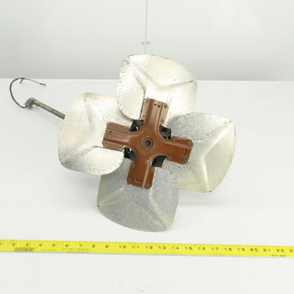General Electric 5KSP29BG 1/20HP 4 Blade 14" Fan & Motor 1550RPM 115V 2.50A 60HZ
