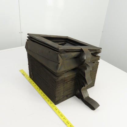 8-1/2" x 8-1/2" Square ID x 11' Long Accordion Style Way Cover Bellows