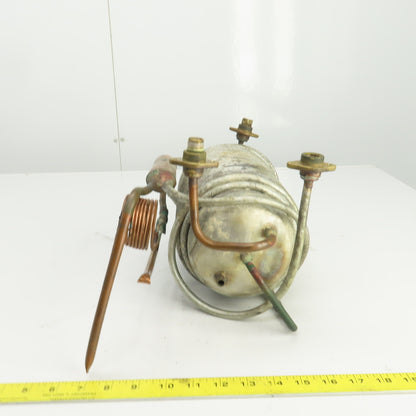 1/2 Gallon Water/Coolant Cooling Condenser W/Coils