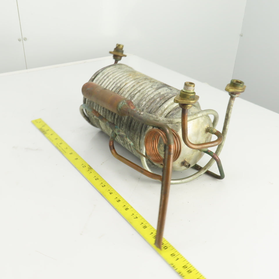 1/2 Gallon Water/Coolant Cooling Condenser W/Coils
