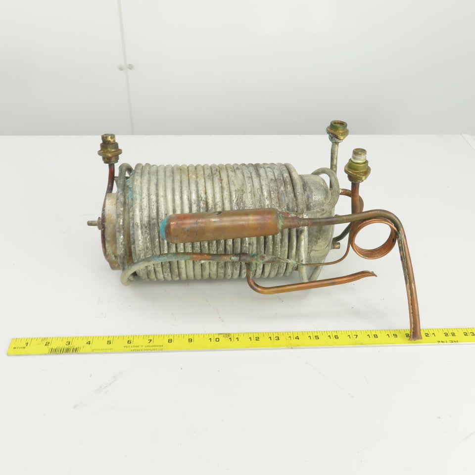 1/2 Gallon Water/Coolant Cooling Condenser W/Coils