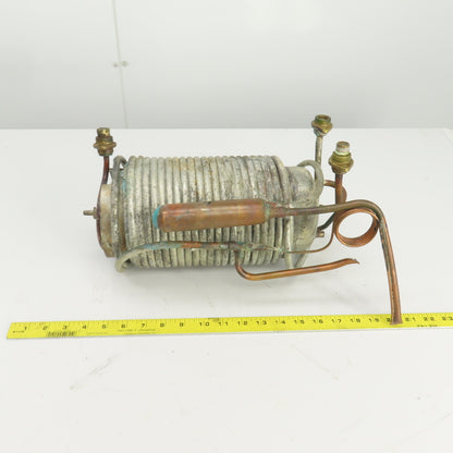 1/2 Gallon Water/Coolant Cooling Condenser W/Coils