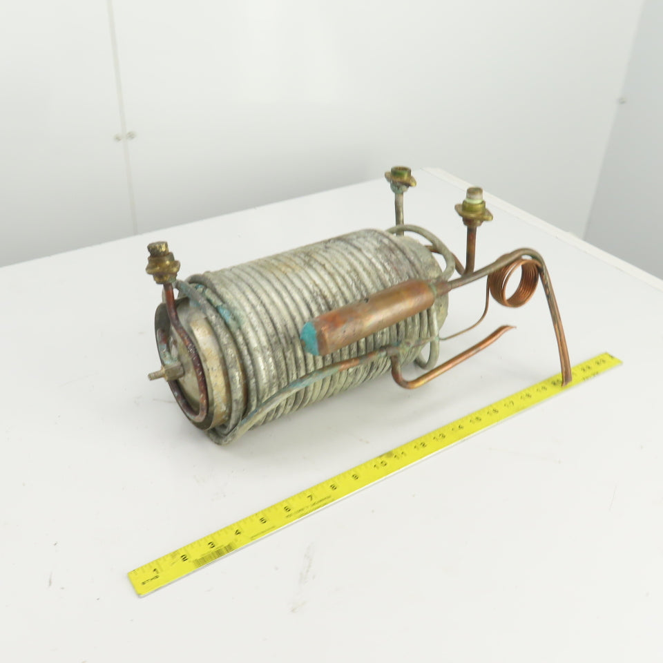 1/2 Gallon Water/Coolant Cooling Condenser W/Coils