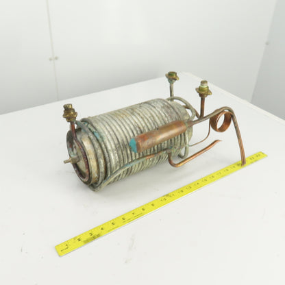 1/2 Gallon Water/Coolant Cooling Condenser W/Coils