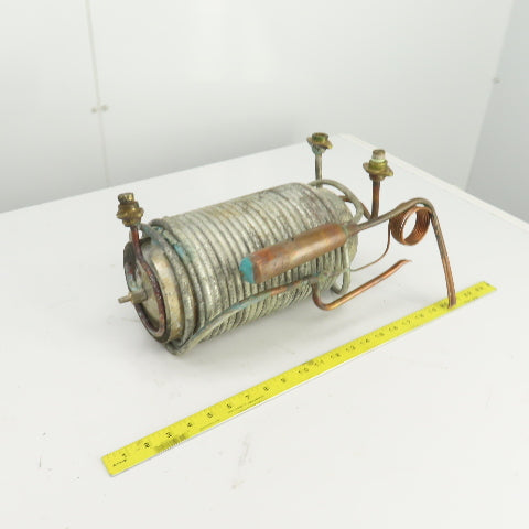 1/2 Gallon Water/Coolant Cooling Condenser W/Coils
