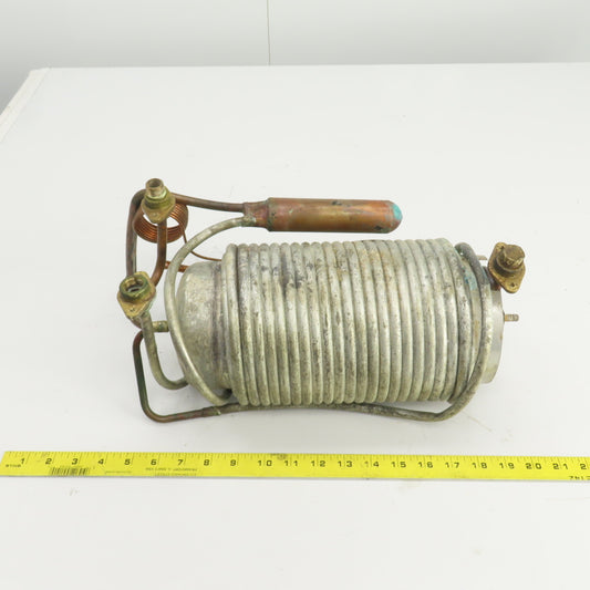 1/2 Gallon Water/Coolant Cooling Condenser W/Coils