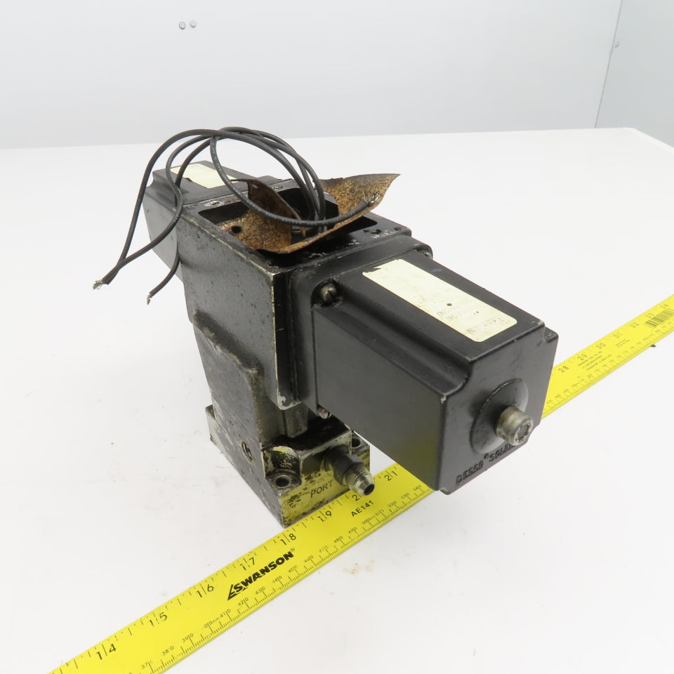 SPX Hytec No. 9612 Model B 4 Way 2 Position Hydraulic Valve 115V Coil