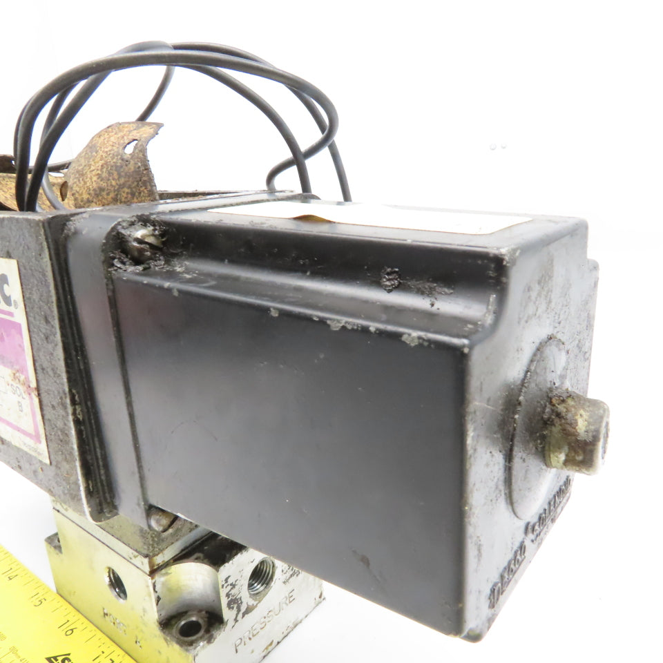 SPX Hytec No. 9612 Model B 4 Way 2 Position Hydraulic Valve 115V Coil