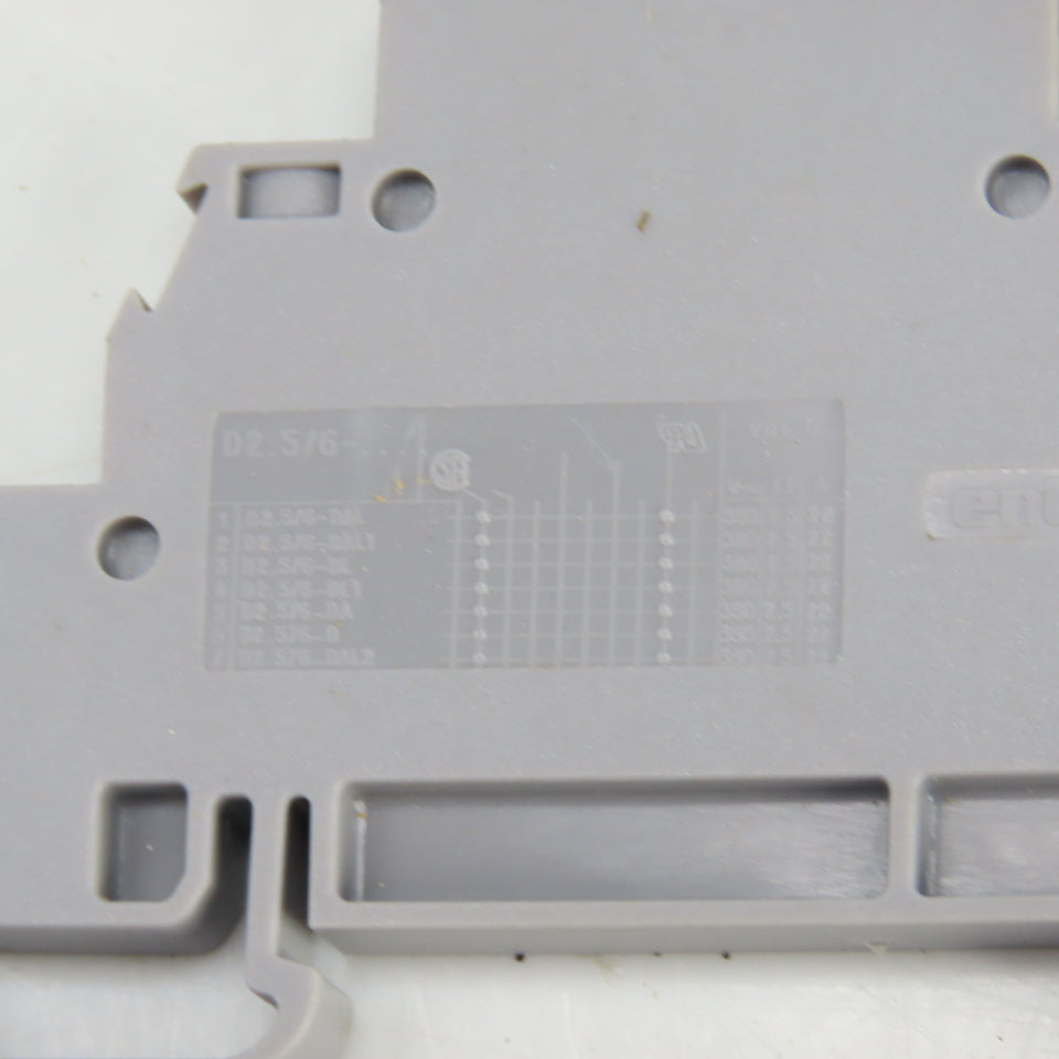 Entrelec FED-3E Grey Wire Terminal End Block Lot Of 18