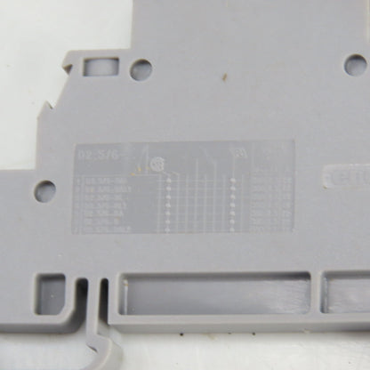 Entrelec FED-3E Grey Wire Terminal End Block Lot Of 18