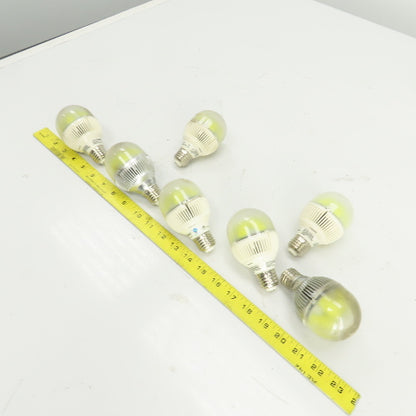 Viri Bright 12VDC 5W LED Light Bulb Day Light Lot Of 7
