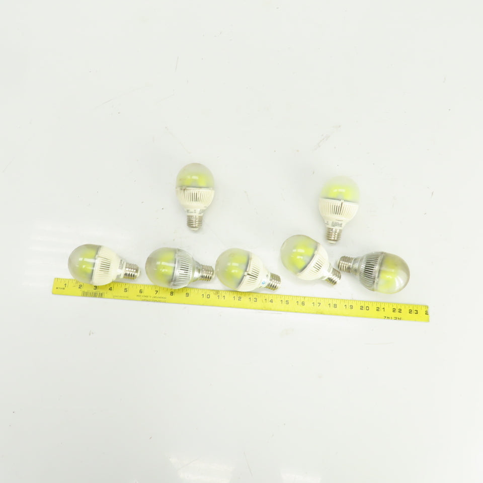 Viri Bright 12VDC 5W LED Light Bulb Day Light Lot Of 7