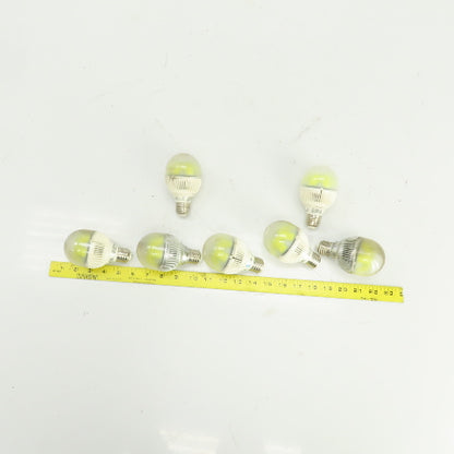 Viri Bright 12VDC 5W LED Light Bulb Day Light Lot Of 7