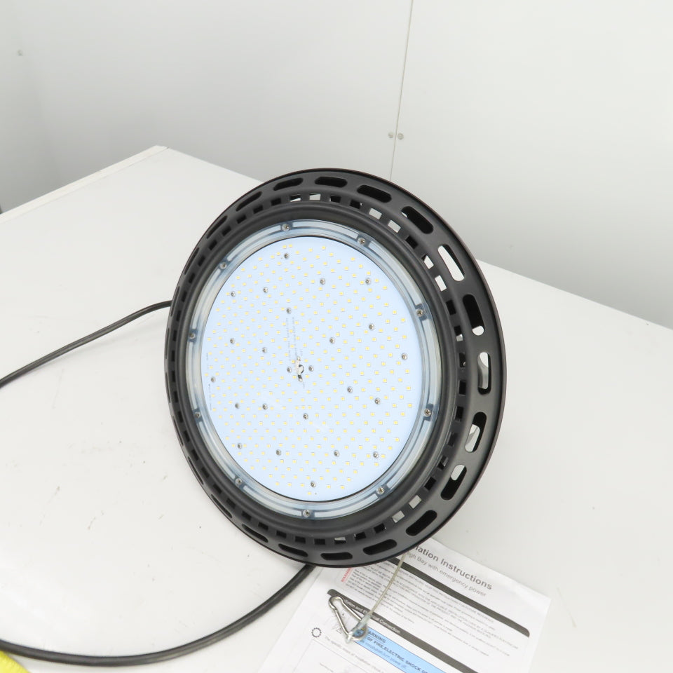 Green Lighting EV-U240W UFO High Bay Light 240W 100-277V W/Emergency Driver