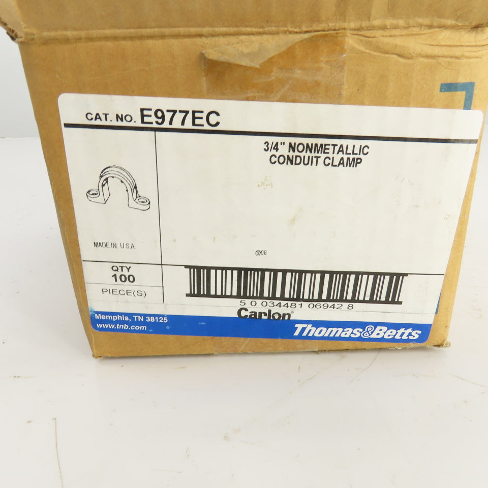 Thomas & Betts E977EC 3/4" Nonmetallic Conduit Clamps Lot Of 65