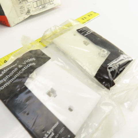 Pass & Seymour TPTELTV-W TPTELTV-LA Coax Connector White&Almond Mixed Lot Of 22