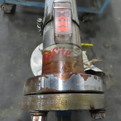 Gems Suresight Visual Liquid Level Indicator 106" 300°F Side Port Flange 1-1/2"