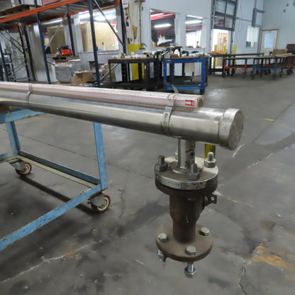 Gems Suresight Visual Liquid Level Indicator 106" 300°F Side Port Flange 1-1/2"