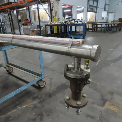 Gems Suresight Visual Liquid Level Indicator 106" 300°F Side Port Flange 1-1/2"