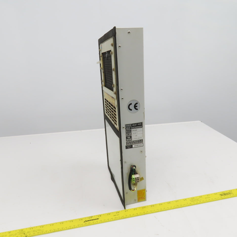 Habor HPW-05AR Heat Pipe Heat Exchanger Cabinet Cooler 220V 1Ph 19"x 8-3/8" x 3"