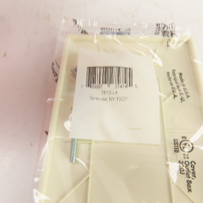 Pass & Seymour TP13-LA Light Almond Wall Plate Blank Box Mount Lot Of 25