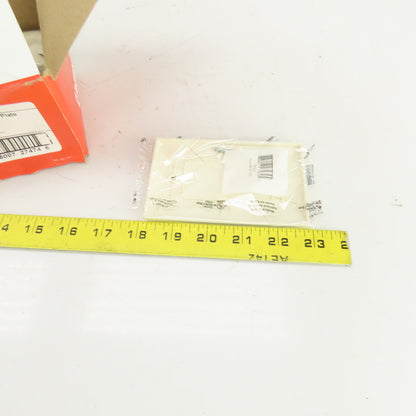Pass & Seymour TP13-LA Light Almond Wall Plate Blank Box Mount Lot Of 25