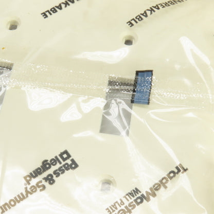 Pass & Seymour TP4-LA Light Almond Wall Plate 4 Toggle Switch Cover Lot Of 18