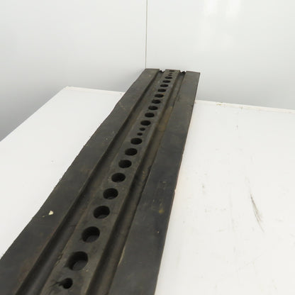 Seton Y264715 6'x12" Reflective 2 Trough Safety Wire Bridge Mat Cover Speed Bump