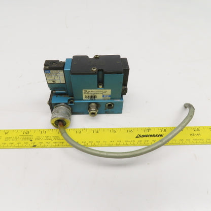 MAC 82A-AA-BAA-TM-DDAP-1DA 2 Way Pneumatic Solenoid Valve 24VDC