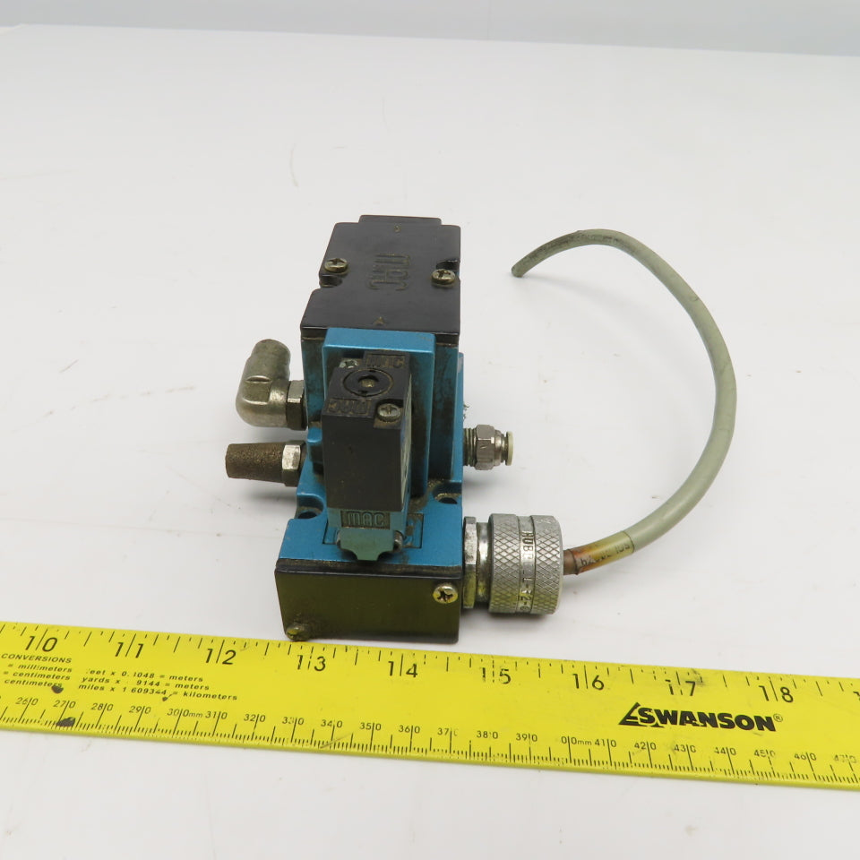 MAC 82A-AA-BAA-TM-DDAP-1DA 2 Way Pneumatic Solenoid Valve 24VDC