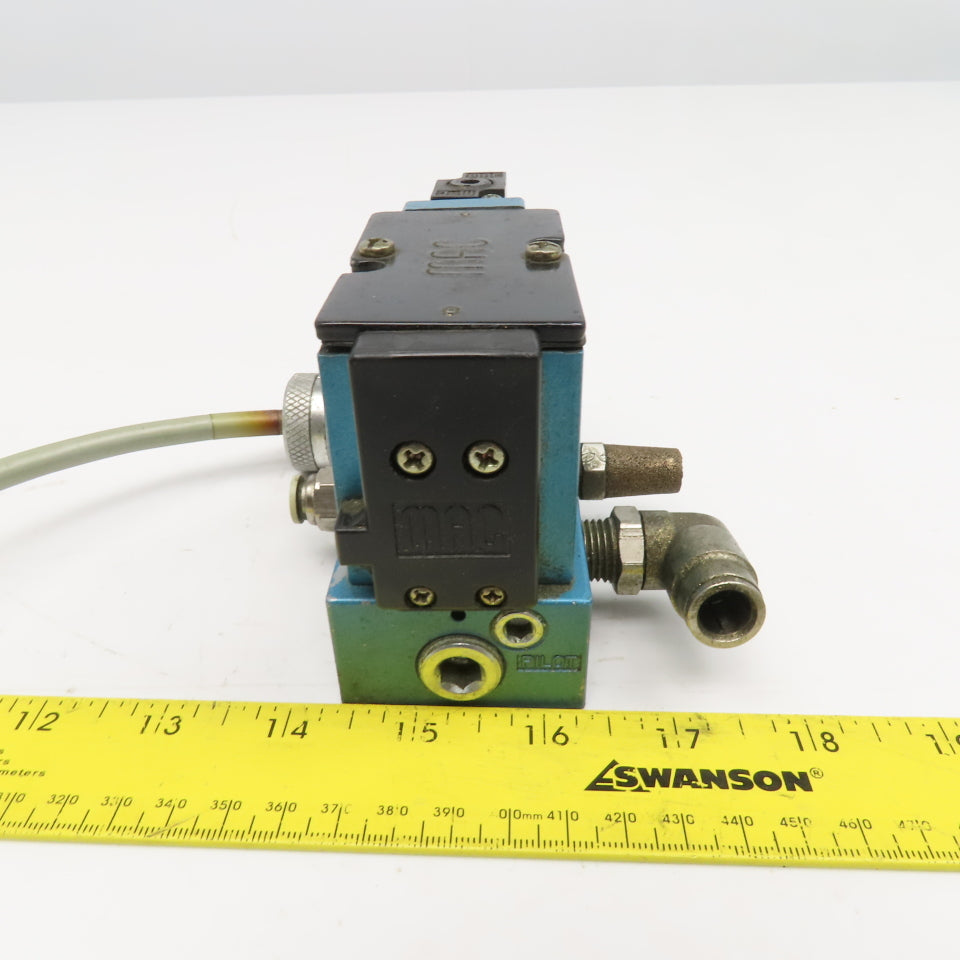 MAC 82A-AA-BAA-TM-DDAP-1DA 2 Way Pneumatic Solenoid Valve 24VDC
