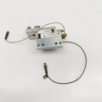 Festo SLT-10-20-P-A Mini Slide Plate Actuator 20x10mm Stroke W/ Sensors