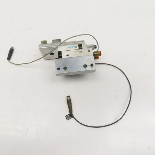 Festo SLT-10-20-P-A Mini Slide Plate Actuator 20x10mm Stroke W/ Sensors