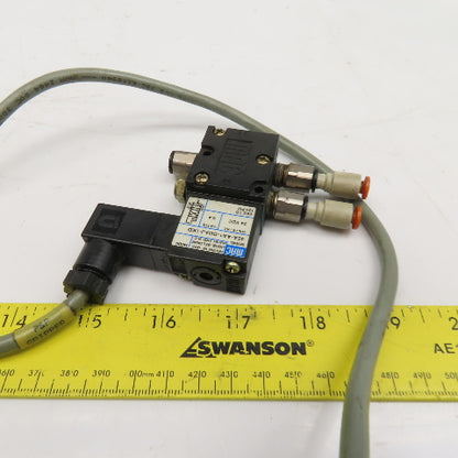 MAC 45A-AA1-DDAJ-1KD 1/8" NPT 4/2 Way Solenoid Valve 24VDC Coil