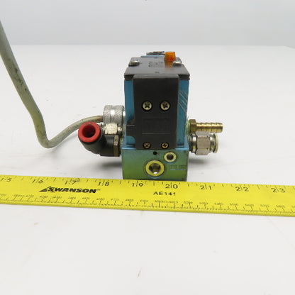 MAC 82A-AC-BKA-TM-DDAP-1DA 3/8" NPT 4/2 Way Pneumatic Solenoid Valve 24VDC